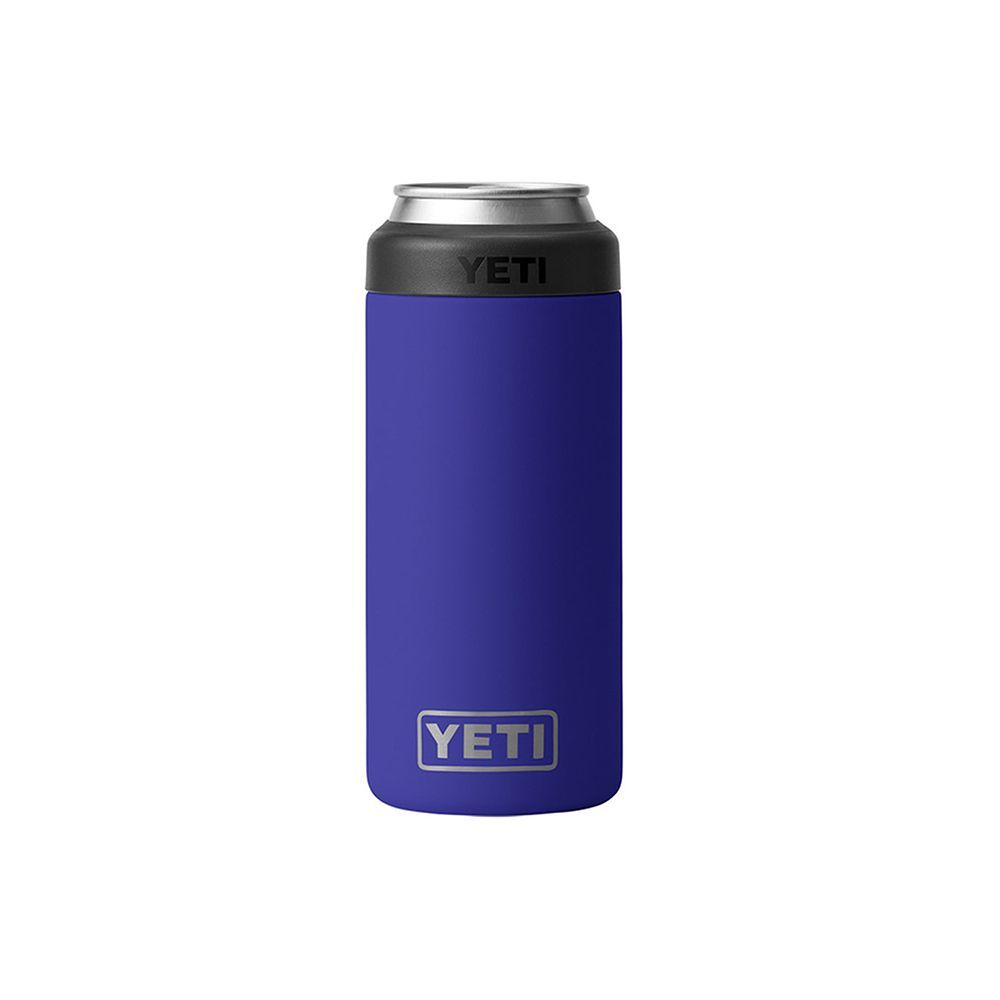 YETI 12 OZ CAN COLSTER SLIM OFFSHORE BLUE